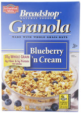 Arrowhead Mills Breadshop Blueberry 'n Cream Granola, 13 Ounce Boxes (Pack of 6)
