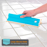 Polder Swipe Squeegee, Window Cleaner with Silicone Blade, Shower Squeegee with Flexible Handle, Ideal for Car, Kitchen, Bathroom, Shower Mirror