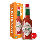 TABASCO Brand Original Red Pepper Hot Sauce, Medium Heat, Glass Bottle, Classic & Versatile Flavor, Three Simple Ingredients, Great for Dips, Tacos