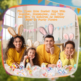 Barblog 30 Pcs 3 Inches Clear Easter Eggs Fillable Plastic Easter Eggs Empty Transparent Eggs Bulk for Easter Hunt Easter Basket Stuffers