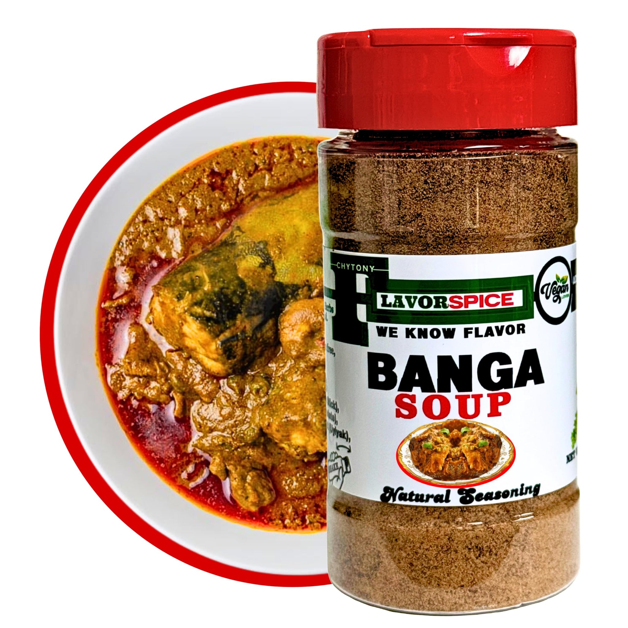 Banga Seasoning 6.75oz | Crafted with 100% African Traditional Natural Herbs and Spices with No Artificial or preservatives, No Salt, No Sugar, No MSG