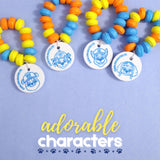 Paw Patrol Candy Bracelets, Edible Jewelry with Character Charms, Individually Wrapped Party Favors, 20 Pieces Inside