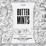 Candy Envy - Modern Mr. and Mrs. Buttermints - 13 oz. Bag - Approximately 100 Individually Wrapped Mints - Wedding Favors