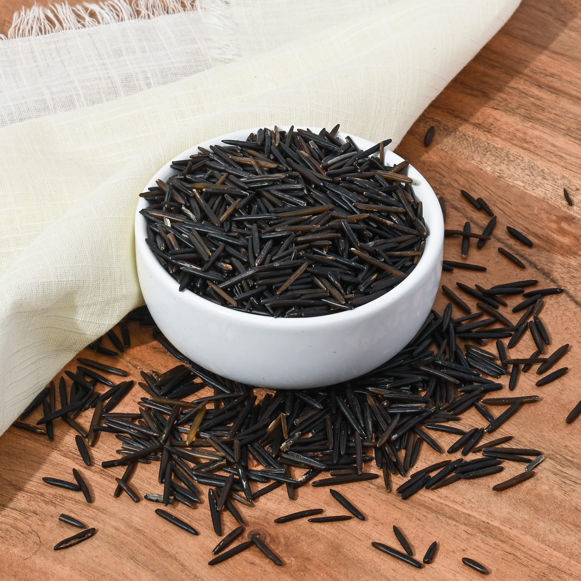 Organic Wild Rice - 15oz | NON-GMO | Lake Harvested | Sustainable | Naturally Gluten Free