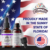 FLORIDA HERBS Juniper Tincture Alcohol-Free, Organic Juniper Berry Extract (Juniperus communis) - Non-GMO in Cold-Pressed Organic Vegetable Glycerin