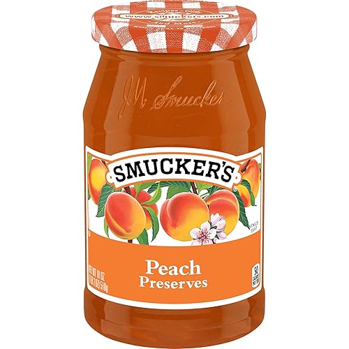Smucker's Peach Preserves, 18 Ounces