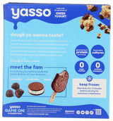 Yasso Chocolate Chip Cookie Dough Frozen Greek Yogurt Bars, 14 FZ