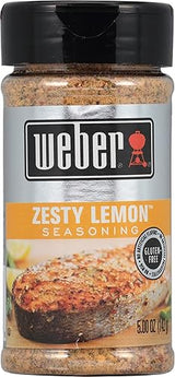 Weber Zesty Lemon Seasoning, 5 oz
