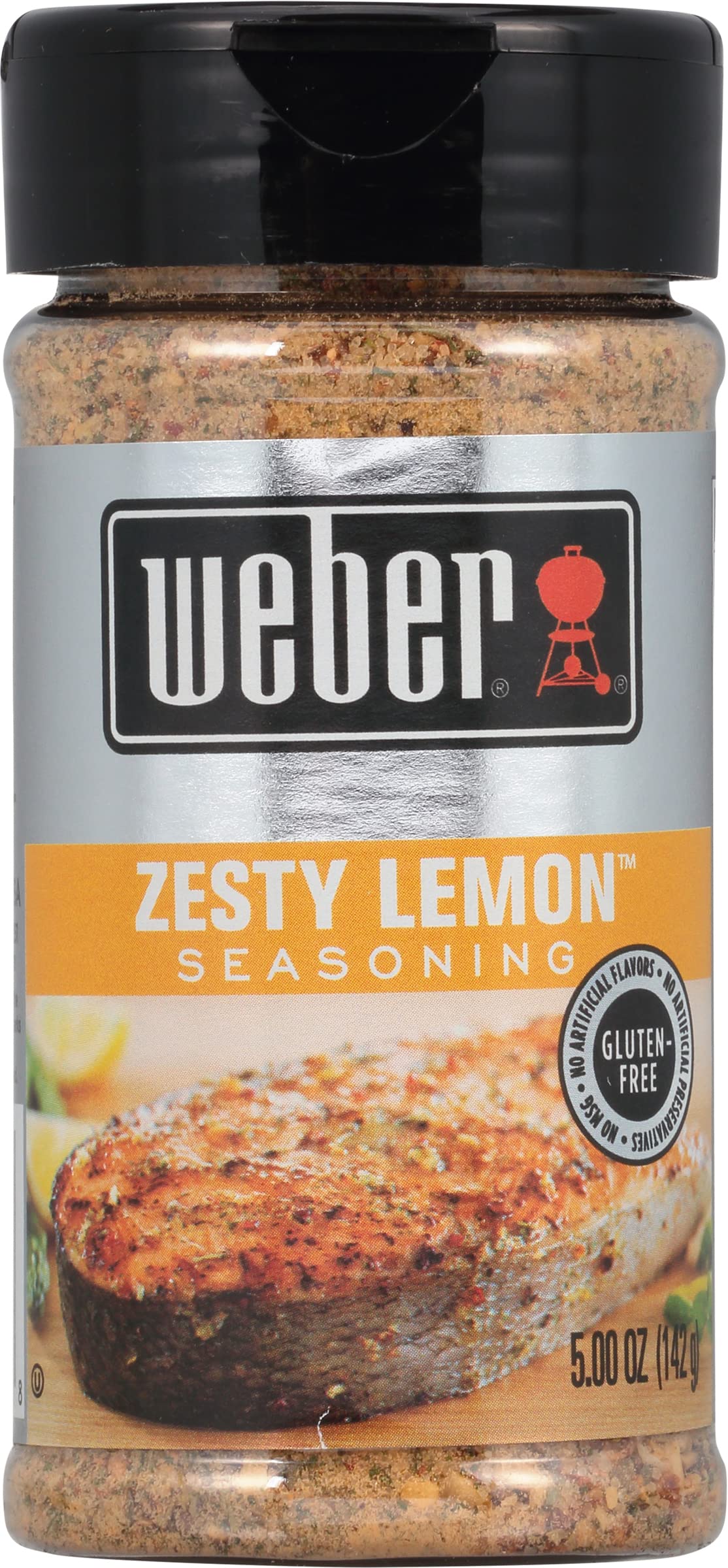 Weber Zesty Lemon Seasoning, 5 oz