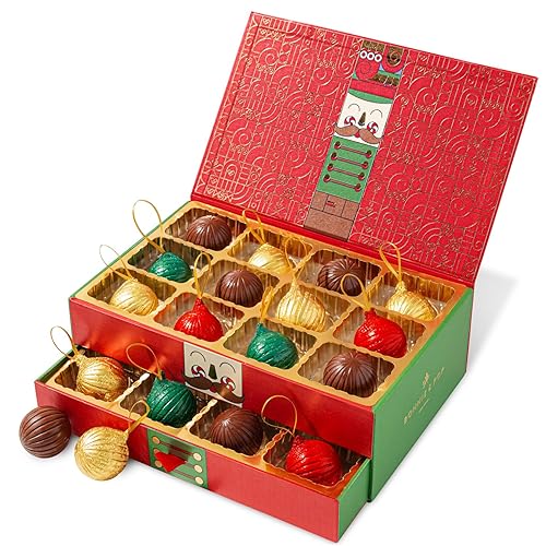 Nutcracker Ornament Chocolate Gift Box | Edible Chocolate Christmas Tree Ornaments (Ornament Container)