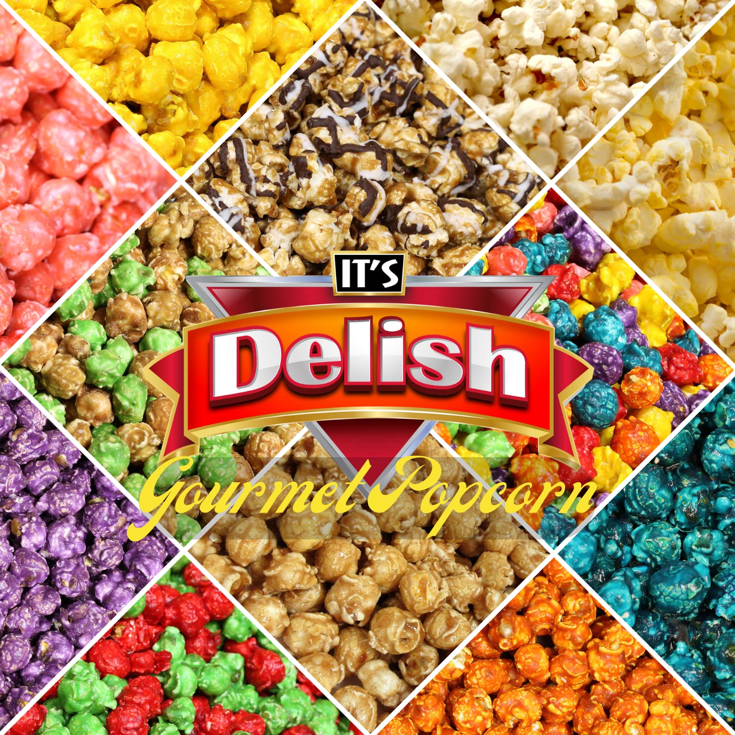 Gourmet Jalapeno Popcorn by It's Delish, 8 Oz Bulk Bag | Vegan Jalapeño Cheese Flavored Popcorn | Air Popped Pop Corn Healthy Snacks for Movie Night