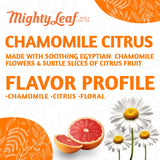 Mighty Leaf Chamomile Citrus Herbal Tea - (Packs of) - Caffeine-Free S - 45 Count Tea Pouches - Premium Herbal Tea with Rich Flavor - Individually