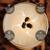 SPEAKEASY ESPRESSO MARTINI COCKTAIL BOTANICAL GARNISHES ESPRESSO MARTINI COFFEE BEAN GARNISHES - 0.5OZ | BARTENDERS CHOICE | FOR RESTAURANT AND CRAFT