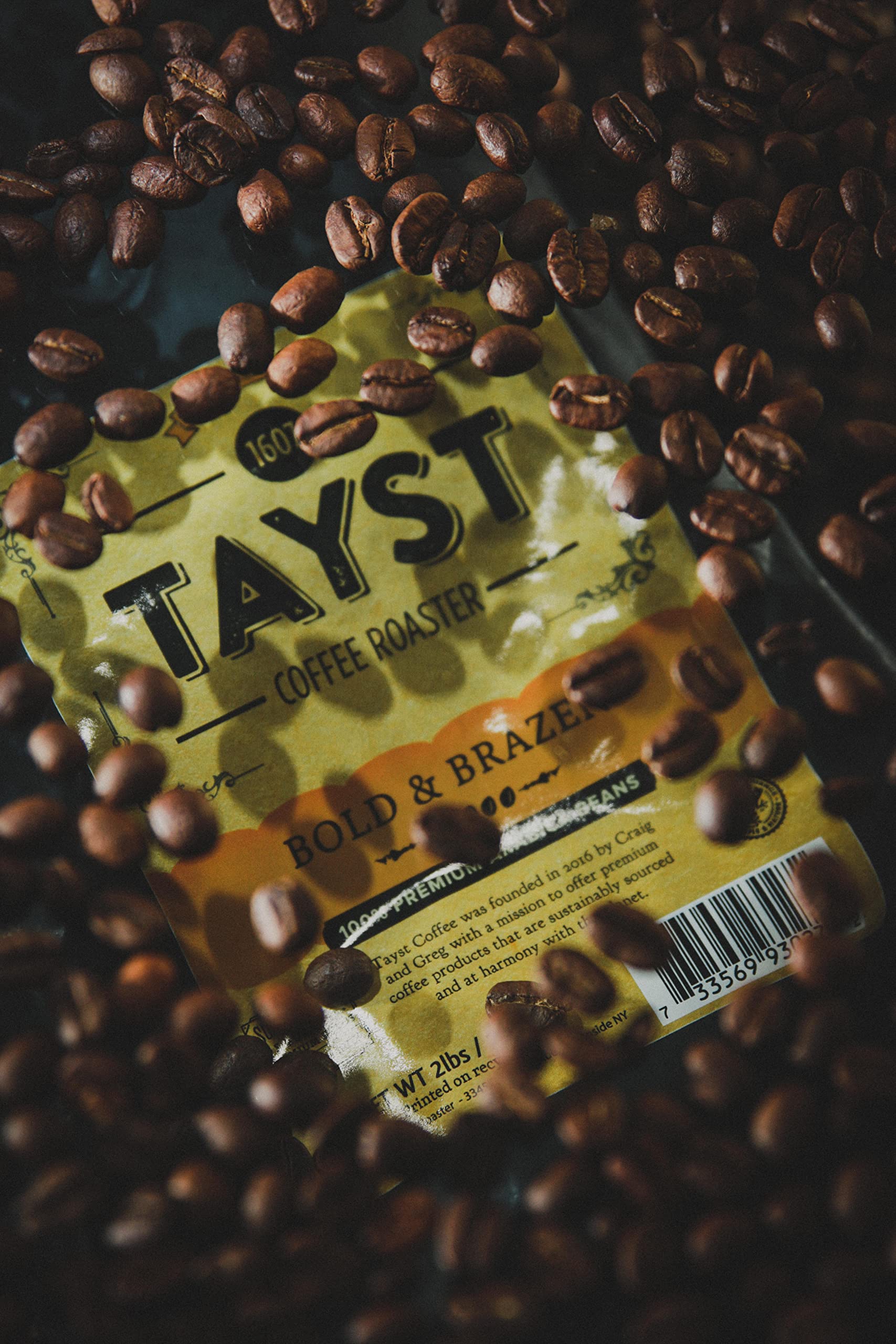 Tayst Coffee, Medium & Magnificent Medium Roast, Gourmet, Premium Coffee, 2lb Bag