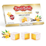 HazerBaba Turkish Delight Candy, Vanilla, 16oz (Pack of 1), Dulces
