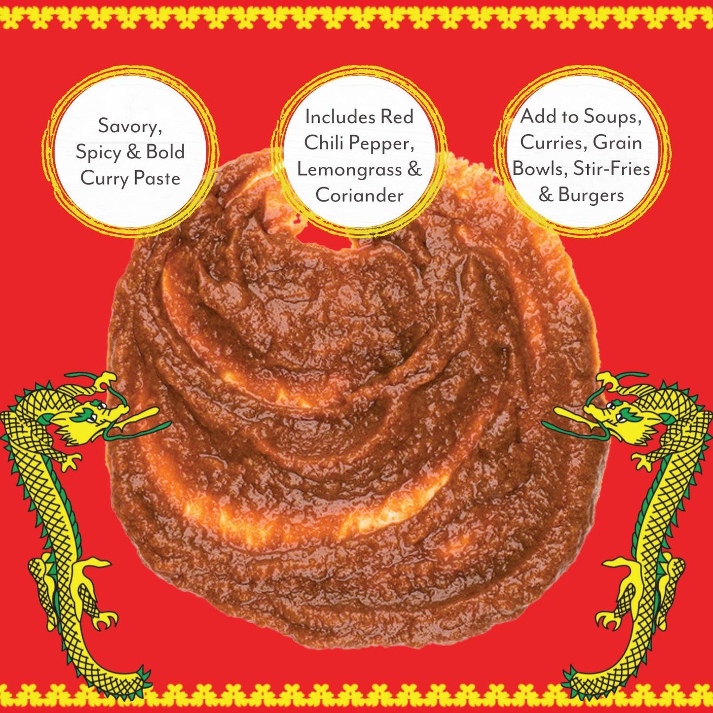 Roland Foods Red Curry Paste, No MSG, Specialty Imported Food, 6.8-Ounce Jar