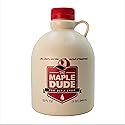 The Maple Dude - Pure Maple Syrup - (Large, 32oz - Quart) | Natural | Made in Wisconsin | Great for Pancakes/Waffles