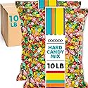 Dooboe Bulk Hard Candy Mix - 10 lb - Approx. 740 Pieces - Individually Wrapped Assorted Hard Candies for Candy Bowls & Parties