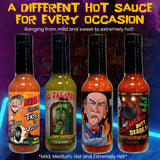 Jeff Dunham - Walter's Garlic & Habanero Hot Sauce | Bold and Spicy Sauce Infused with the Perfect Amount of Garlic - Shut the Hell Up (and Eat It)