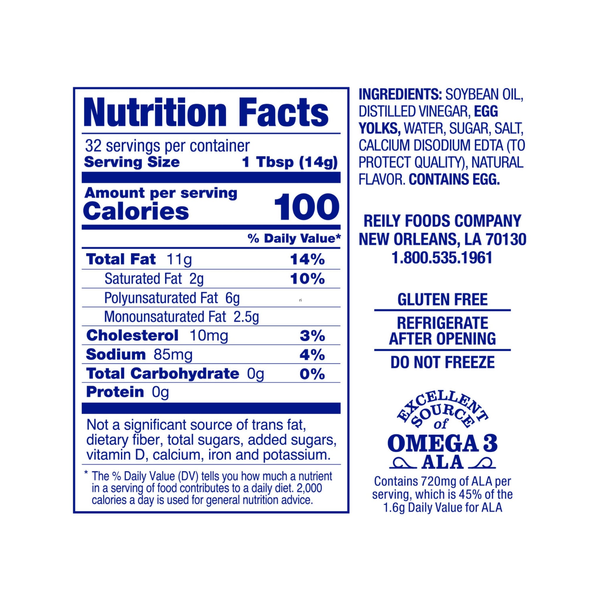 Blue Plate Real Mayonnaise, 16 Fl Oz Jar (Pack of 1)