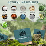 Remineralizing Chewing Gum - 2026 Sugar-Free Gum with Xylitol & Hydroxyapatite - Aspartame-Free, Sucralose-Free, Eco-Friendly - Fresh Mint - 4 Pack