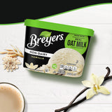Breyers Non-Dairy For a Delicious Dairy-Free Frozen Treat Vanilla Made With Real Oat Milk 48 oz