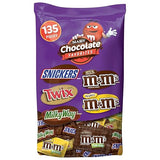 MARS Chocolate Favorites Halloween Candy Bars Variety Mix 69.2-Ounce 135-Piece Bag