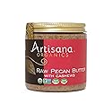Artisana Organics Raw Pecan Butter with Cashews - No Sugar Added, Just Two Ingredients - Vegan, Paleo and Keto Friendly, Non-GMO, 9oz Jar