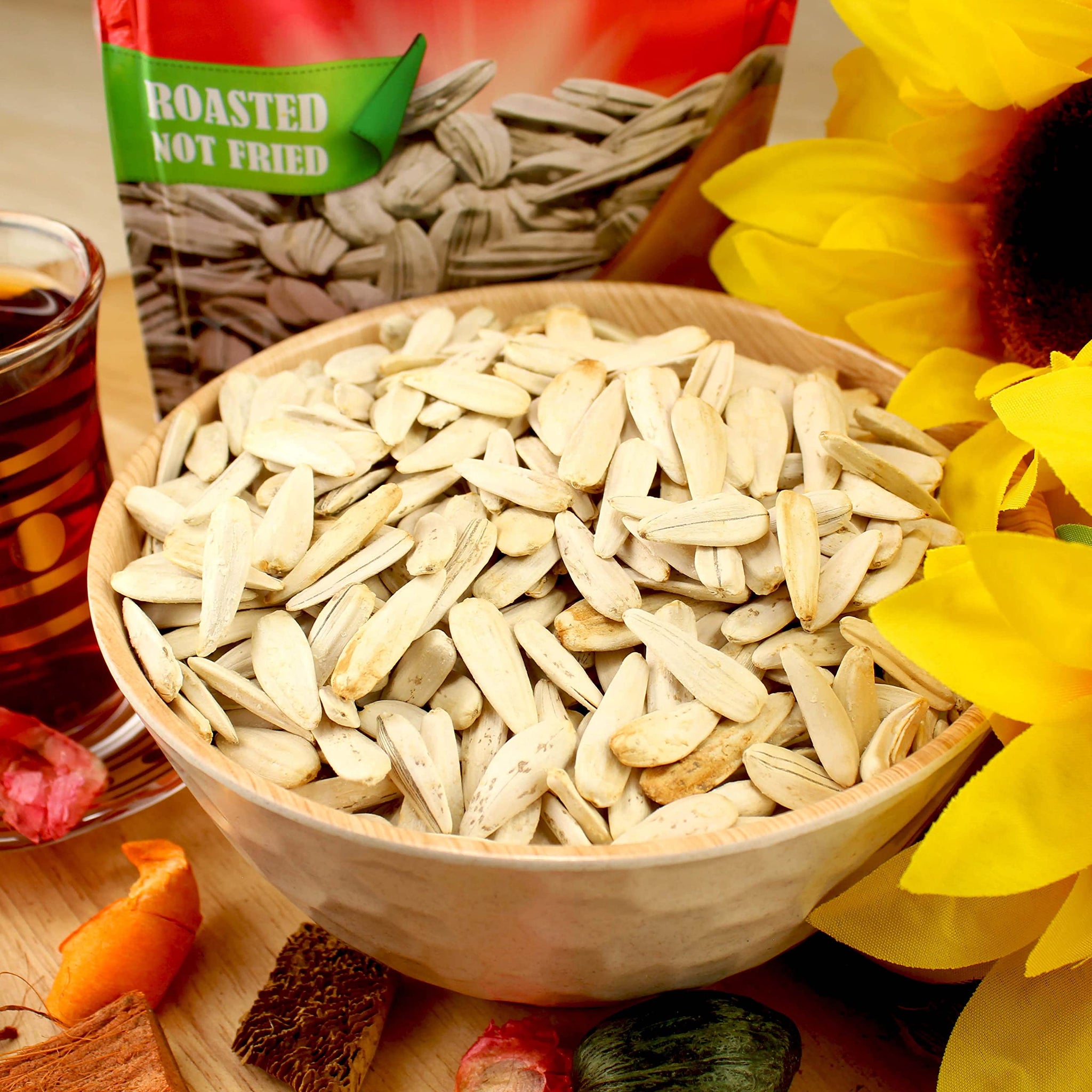 Baraka Lightly Salted Jumbo Sunflower Seeds, Roasted Raw Sunflower Seeds in Shell | Keto Friendly Antioxidant Snack Rich in Protein, Fiber, Essential
