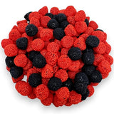 Delectable Black and Red Gummy Berries - 1.5 lbs of Heavenly Chewy Fruit Candy - Perfect for Snacks, Parties and Gifts(24 oz)