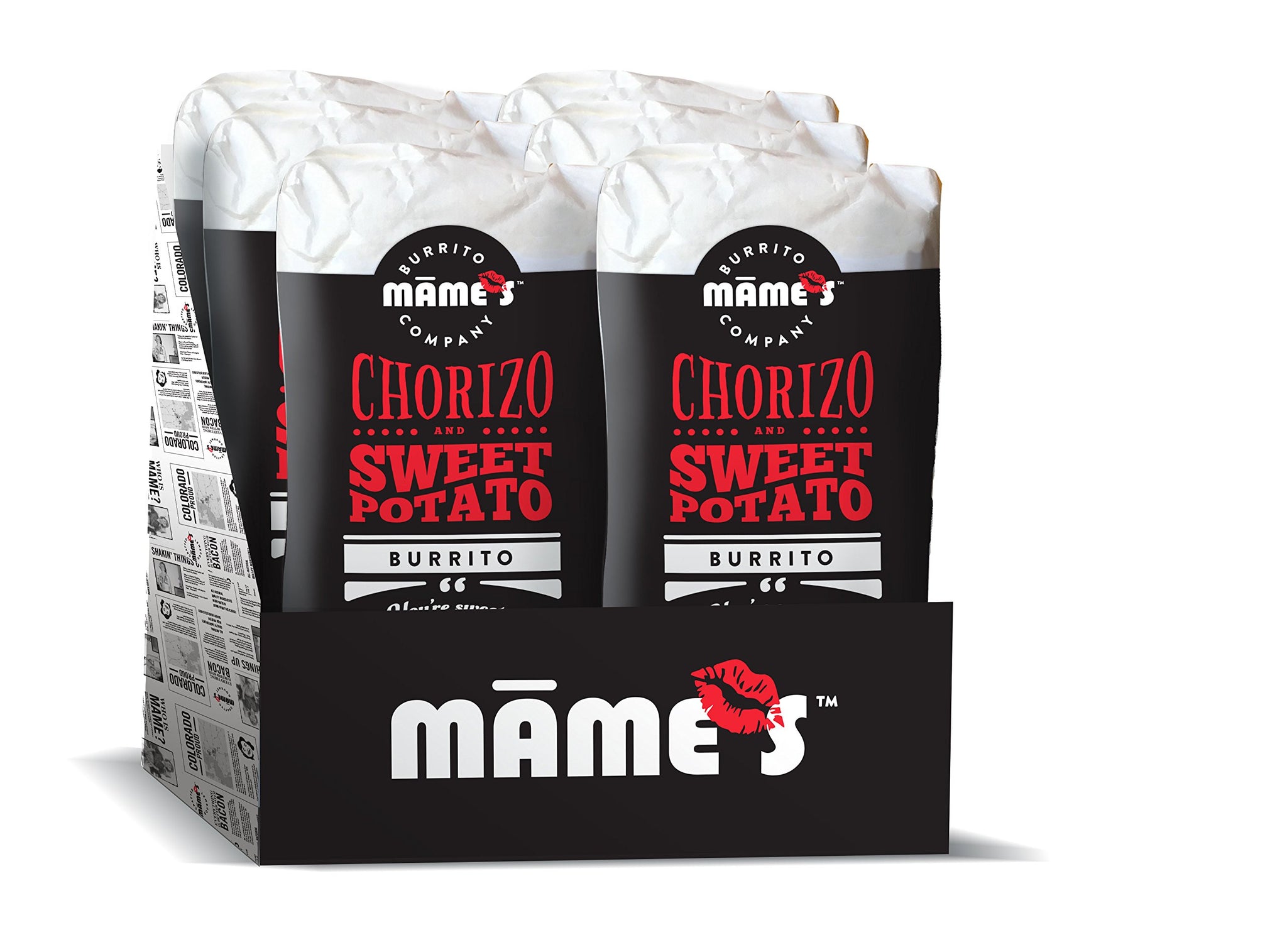Mame's Burrito Company Sweet Potato Chorizo, 7 Ounce (Pack of 12)