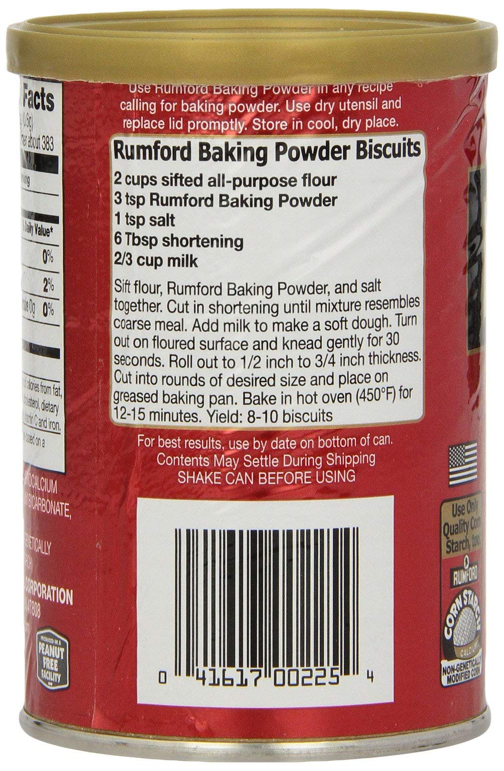 Rumford Baking Powder, 8.1 Ounce