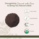 Starwest Botanicals Chaste Tree Berries Powder Organic - Dried Herb for Chasteberry Tea, Vitex Agnus Castus, Certified Kosher, Non-GMO - Bulk 1 lb Bag