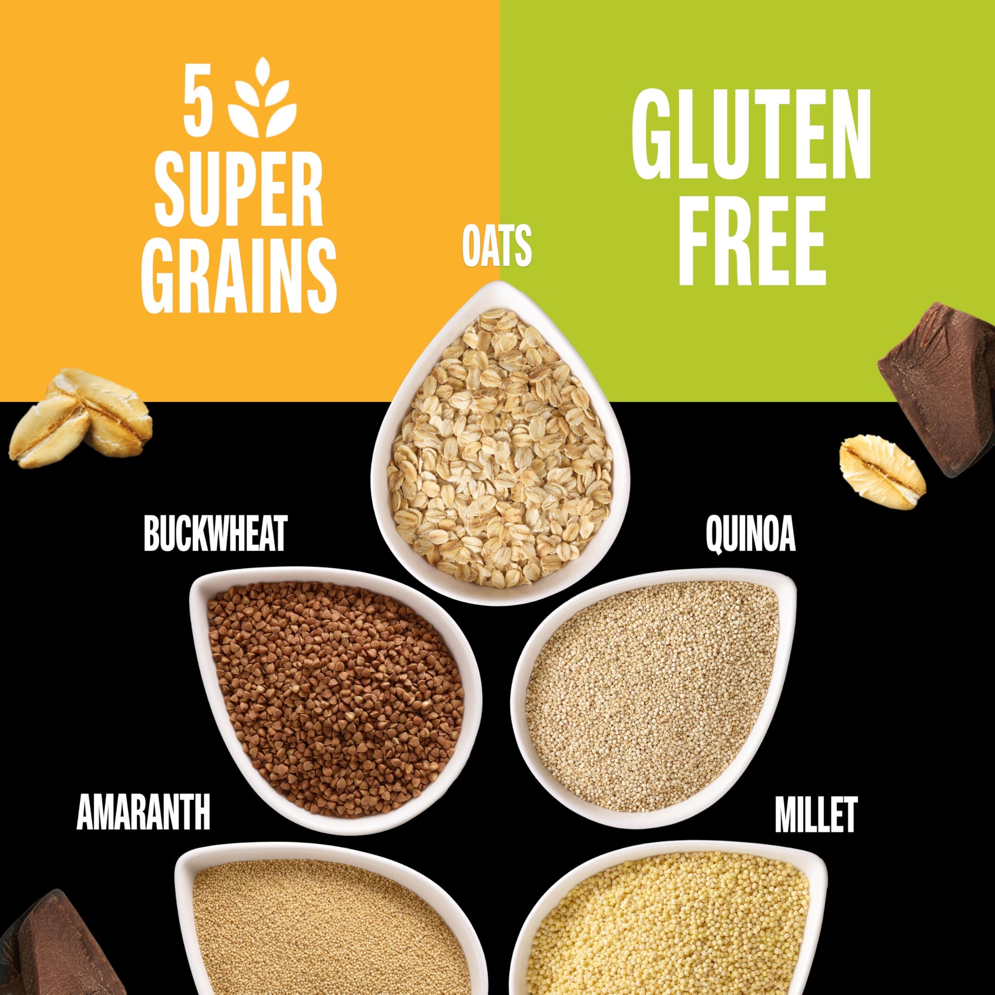 KIND Healthy Grains Energy Bars, Dark Chocolate Chunk, Gluten Free, Healthy Snacks, 21g Whole Grains, 10 Count