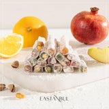 Eastanbul Turkish Delight, Turkish Delights Candy Assorted Flavor, 17.6oz