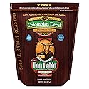 Don Pablo Colombian Decaf - Swiss Water Process Decaffeinated - Medium-Dark Roast Gourmet Coffee - 100% Arabica Whole Bean, Non-GMO, Low Acidity, 907g