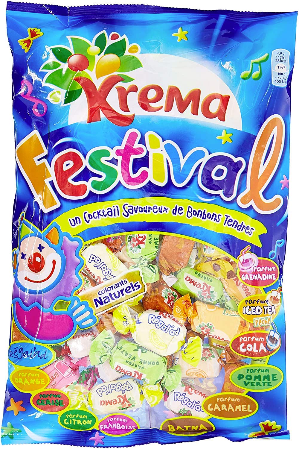 Krema Bonbons Festival 360g (Krema Festival Sweets 360g)