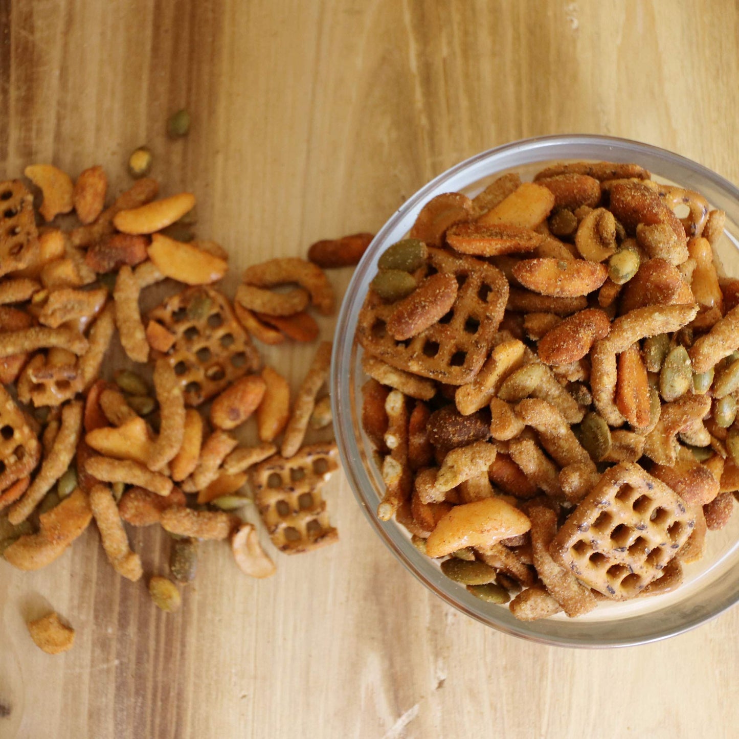 Ass Kickin' Snack Mix - 10oz can | Spicy Gourmet Blend of Peanuts, Cashews, Sesame Sticks, Rice Crackers & Pretzels | Funny Gift for Parties, Road