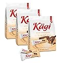 Swiss Milk Chocolate Covered Mini Wafers by Kägi, Crispy Coated Sweet Snacks, Premium Individually Wrapped Treats, Chocolate, Classic Kägi, 3 Pack