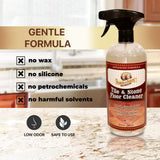Parker & Bailey Tile & Stone Cleaner - Granite Countertop Kitchen Island Cleaning Spray Marble Tile Slate Quartz Daily Granite Bathroom Counter - 32