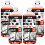 LVAP Heavy Duty Urinal Salt Remover - Made in USA - Commercial Grade Urinal Drain Cleaner & Odor Eliminator. Removes Salt, Calcium, Rust and Scale