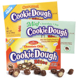 Ice Cream Cookie Dough Bites Assortment, Original, Mint Chocolate Chip, and Caramel Flavors, Movie Night Candy, 3.1 Ounces (Pack of 3)