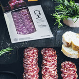 Pack Duo Alta Expresion: All Natural Sliced Dry-uncured Acorn-fed Ibérico Chorizo (2x2 oz) and Salami (2x2 oz) AX by Covap