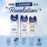Ultra Concentrated Liquid Laundry Detergent Soap, 64 loads (32 oz), Long Lasting Scent, 90% Less Plastic, No Harsh Chemicals, Juniper Sandalwood