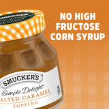 Smucker's Simple Delight Salted Caramel Topping, 11.5 Oz Jar