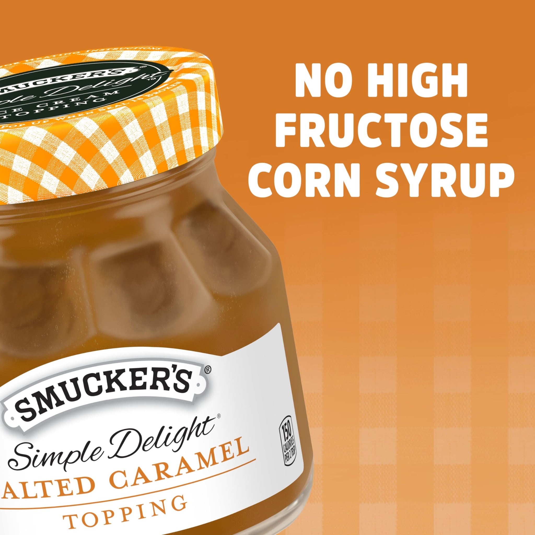 Smucker's Simple Delight Salted Caramel Topping, 11.5 Oz Jar
