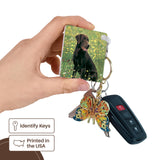 3dRose Chocolate Labrador Retriever Gift Set - Includes Mug, Keychain, and Card - Ideal Gift for Dog Lovers, Birthdays, and Holidays