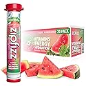 Zipfizz Daily Energy Drink Powder, Watermelon, 20 Pack | 3-in-1 Sustained Energy, Rapid Hydration, and Essential Vitamins | Sugar-Free | Electrolyte