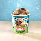 Ben & Jerry's Half Baked Chocolate and Vanilla Ice Cream 16 oz