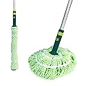 Pine-Sol Microfiber Mop Self Wringing - Easy Squeeze Twist Design for Wet Mopping | Household Cleaning Tool for Tile, Linoleum, Laminate Floors |